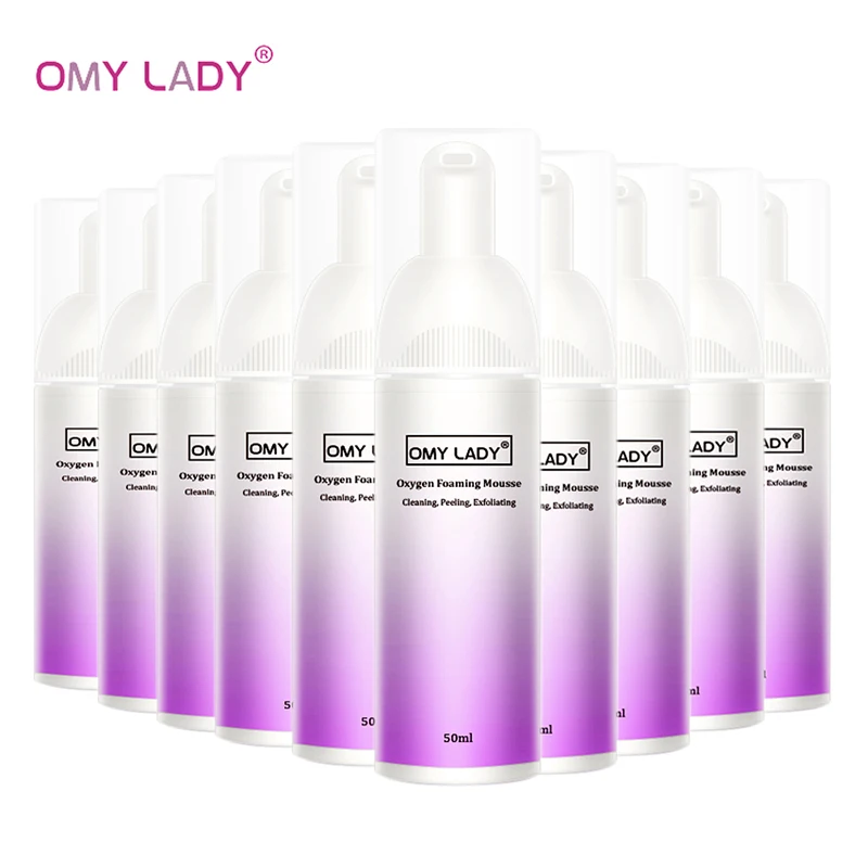 

OMY LADY кислородный пенообразующий мусс Глубокое Очищение Увлажнение контроль жирности сужение пор удаление черных точек очищающее средство...