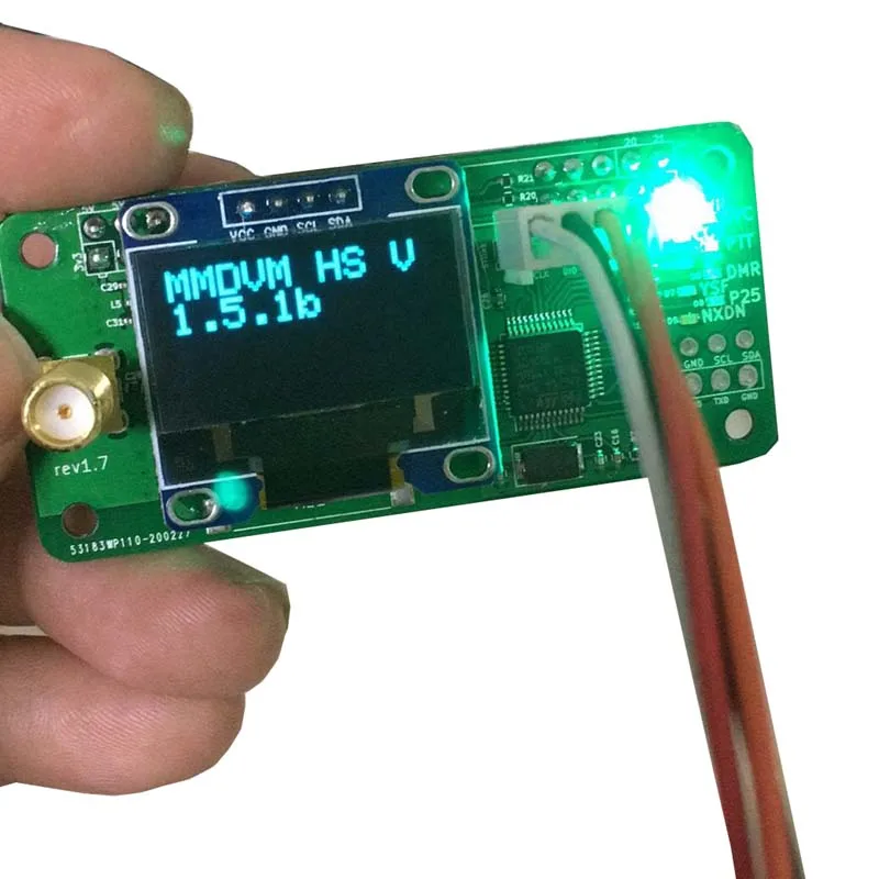 Новая версия MMDVM Jumbospot hotspot can oled дисплей без raspberry pi для VHF UHF star P25 DMR YSF T0012|Запасные