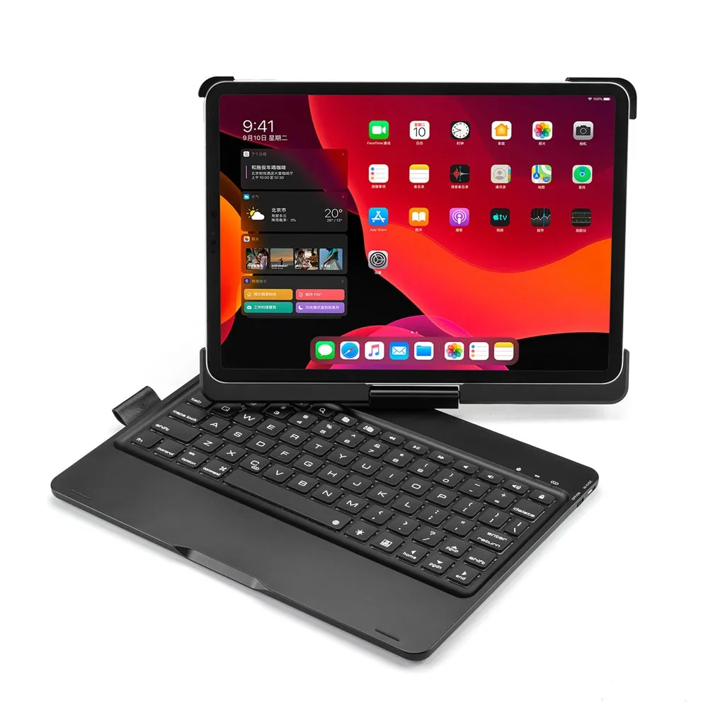 Для iPad Pro 11 2018 2020 Smart LED подсветка 360 градусов вращающийся беспроводной Bluetooth чехол