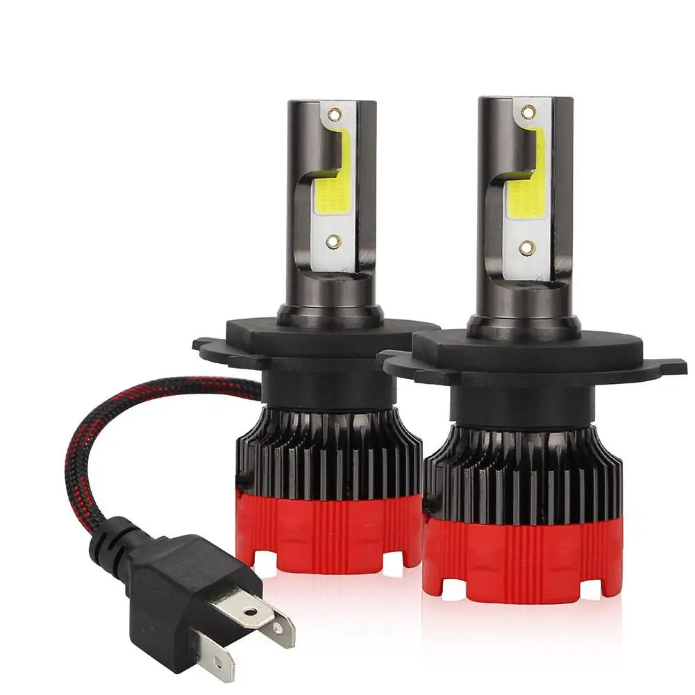 120 Вт 12000LM Mini H1 H7 H4 H8/H9/H11 9005 9006 светодиодный светильник для головы автомобиля