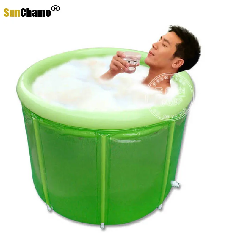 2021 мода двойной надувная ванна для взрослых складной кран ванной баррель Ванна