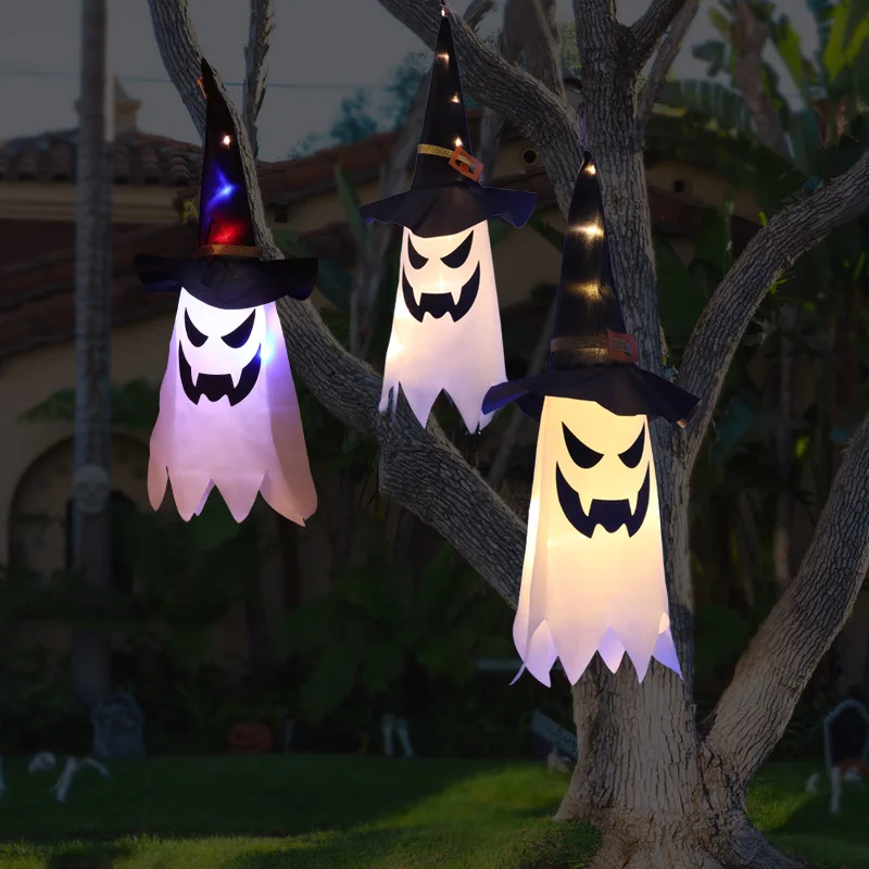 Spider web lights Halloween decoration lantern LED atmosphere layout props usb string | Лампы и освещение