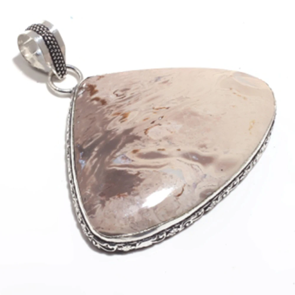 

Jaspers Pendant Silver Overlay over Copper , 63 mm, FRP0387
