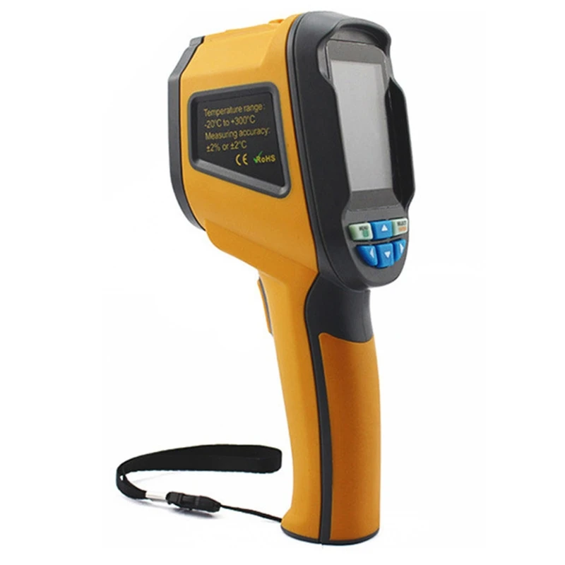 

HT-02 Handheld IR Thermal Imaging Camera Digital Display High Infrared Image Resolution Thermal Imager