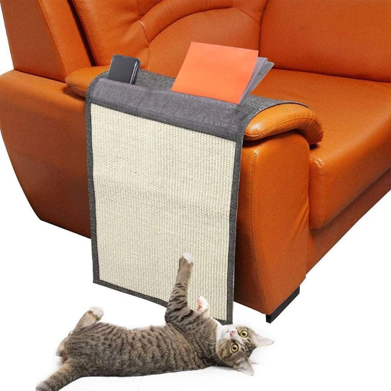 

Cat Scratch Furniture Protector Kitten Scratch Board Sisal Scratcher Mat Pet Claw Guards Couch Protector Foot Chair Nail H051