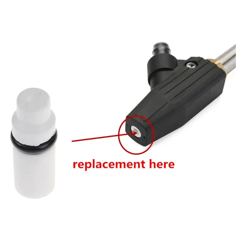 

5PCs Sandblaster Ceramic Nozzles Air Siphon Abrasive Sand Blasting Pressure U4LB