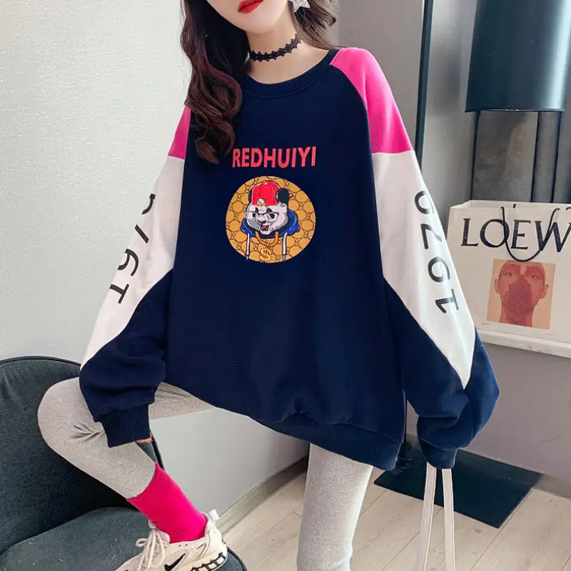 

Cotton large size 100.00kg vests women's spring and autumn new Korean style Joker women's blouse