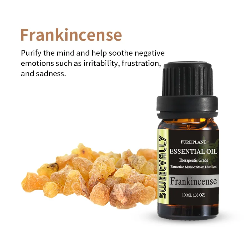 10 мл эфирное масло Frankincense диффузоры деревянный набор ароматерапия ванна для ног