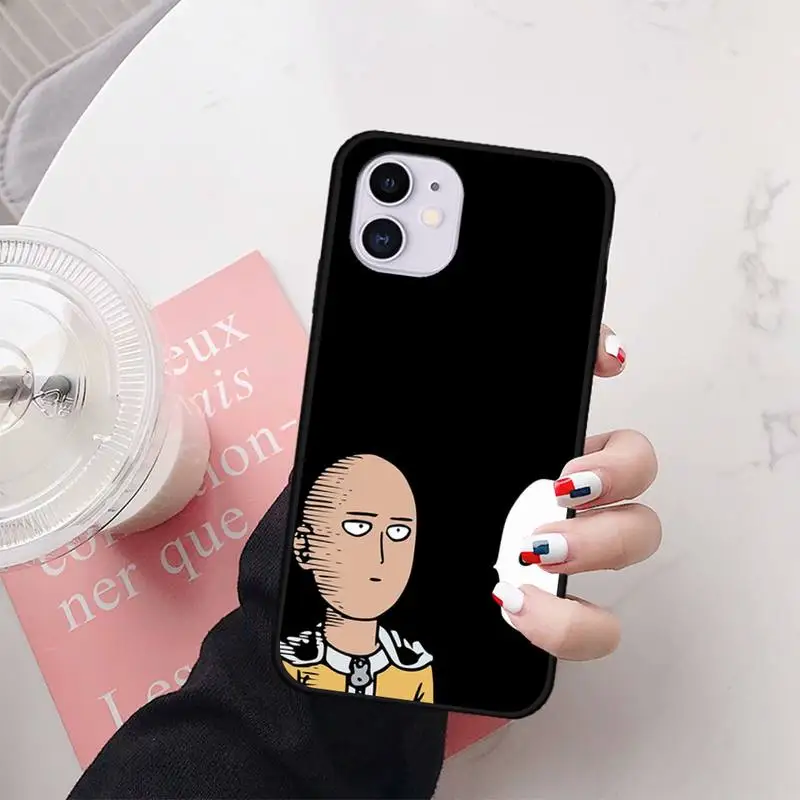

One Punch Man Phone Case case coque fundas for iphone 11 PRO MAX X XS XR 4S 5S 6S 7 8 PLUS SE 2020 cases cover