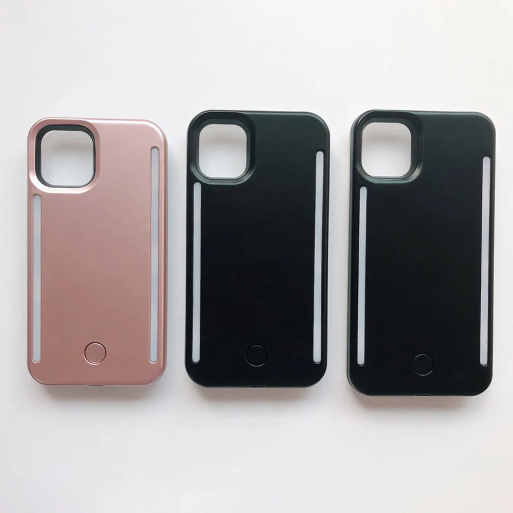 Чехол для телефона селфи iPhone 11 Pro Max светильник-вспышка Противоскользящий