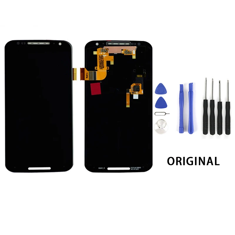 ЖК дисплей и сенсорный датчик в сборе для Motorola Moto X2 XT1092 XT1095 XT1097 Play|Экраны