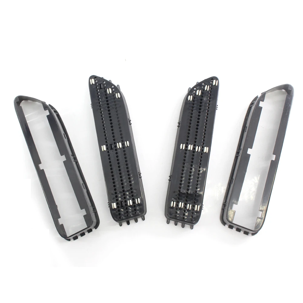 Сменные вентиляционные отверстия для решетки радиатора матовая черная BMW E21 E30 E36