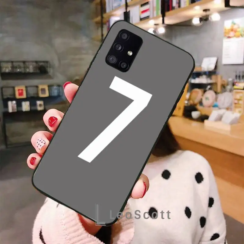 

Basketball 23 24 Lucky Number Phone Case For Samsung galaxy S 7 8 9 10 20 edge A 6 10 20 30 50 51 70 note 10 plus