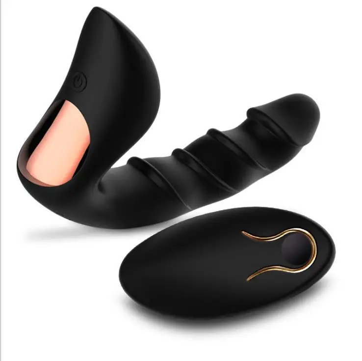 10 Частота мужской массаж простаты Вибратор вибрационный Анальный штекер