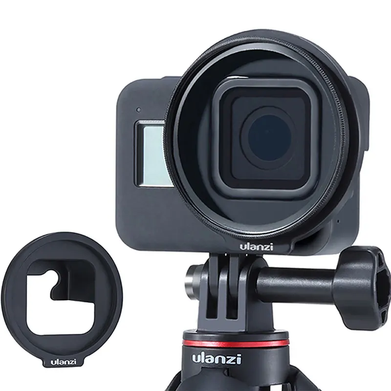 Ulanzi GoPro 8 52 мм фильтр адаптер для Hero8 Спортивная камера съемный кольцо кронштейн