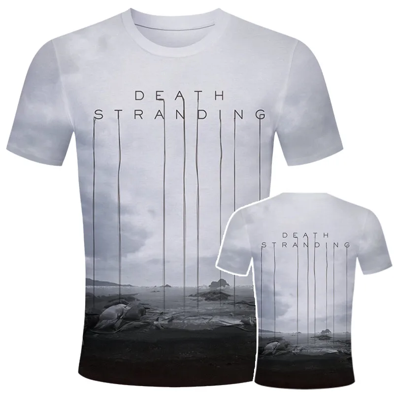 Новинка 2019 футболка для мужчин игры &quotDeath Stranding&quot Футболка костюмированной