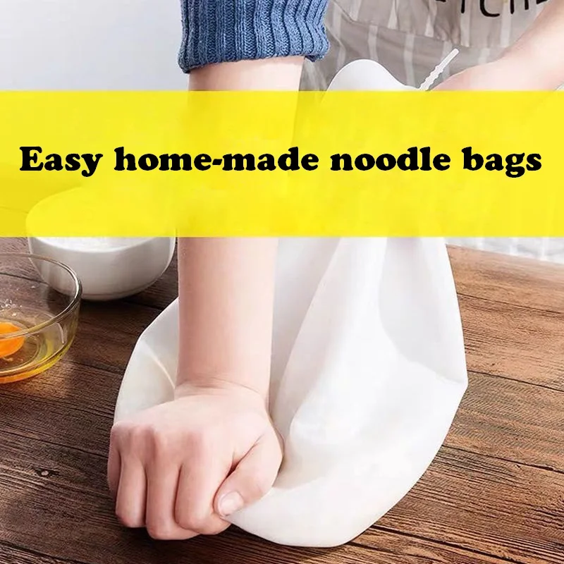 

Kitchen Accessories Kneading Dough Bag Silicone Mold Baking Cake Tools Food Grade Flour Mixing Silicone Bag for Kitchen