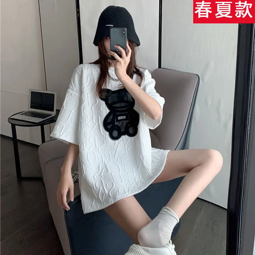 

2021 new short sleeve women's cotton T-shirt