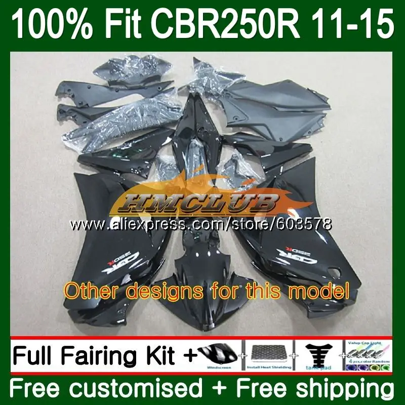 Инъекция для HONDA CBR250R MC41 2011 2012 2013 2014 2015 91CL.66 CBR250 R CBR 250R 250 11 12 13 14 15 белый черный
