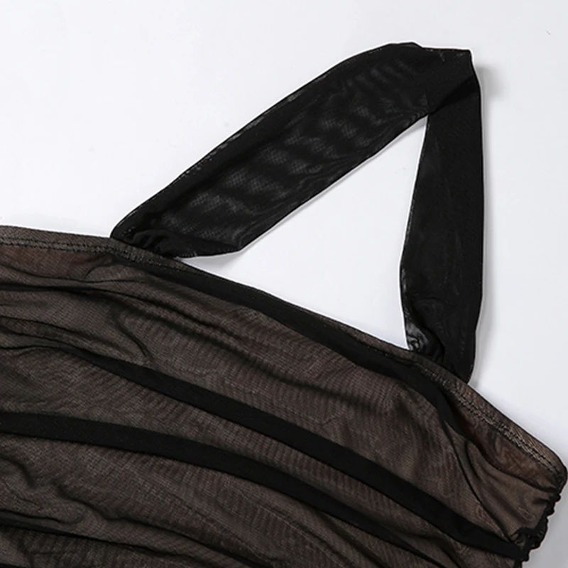 

Plugalong Halter Neck Sleeveless Dress 2021 Skinny Sexy Off Shoulder Halterneck Dresses Women Clothes Sundress Casual Party Club