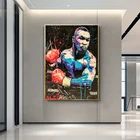 Алек Монополия бокс Майка Тайсона Арт холст с рисунком граффити художественные плакаты и принты настенные картины для Гостиная домашний декор