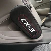 pu leather knee pad handrail pad interior car accessories for mazda cx3