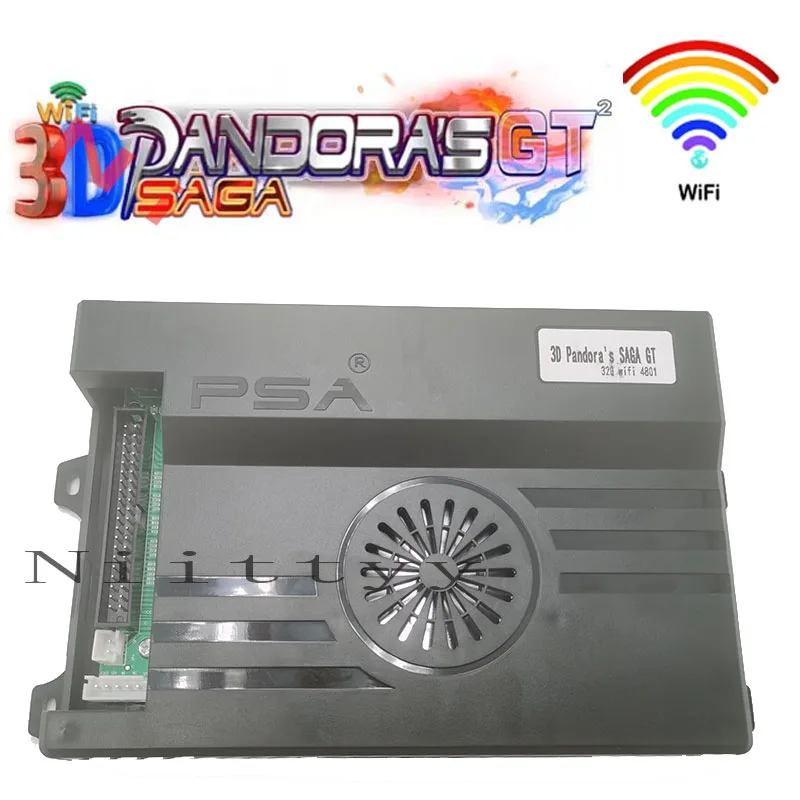 Новый Pandora Сага EX box 3d wifi 6666 и 10000 в 1 печатная плата HD функция сохранения