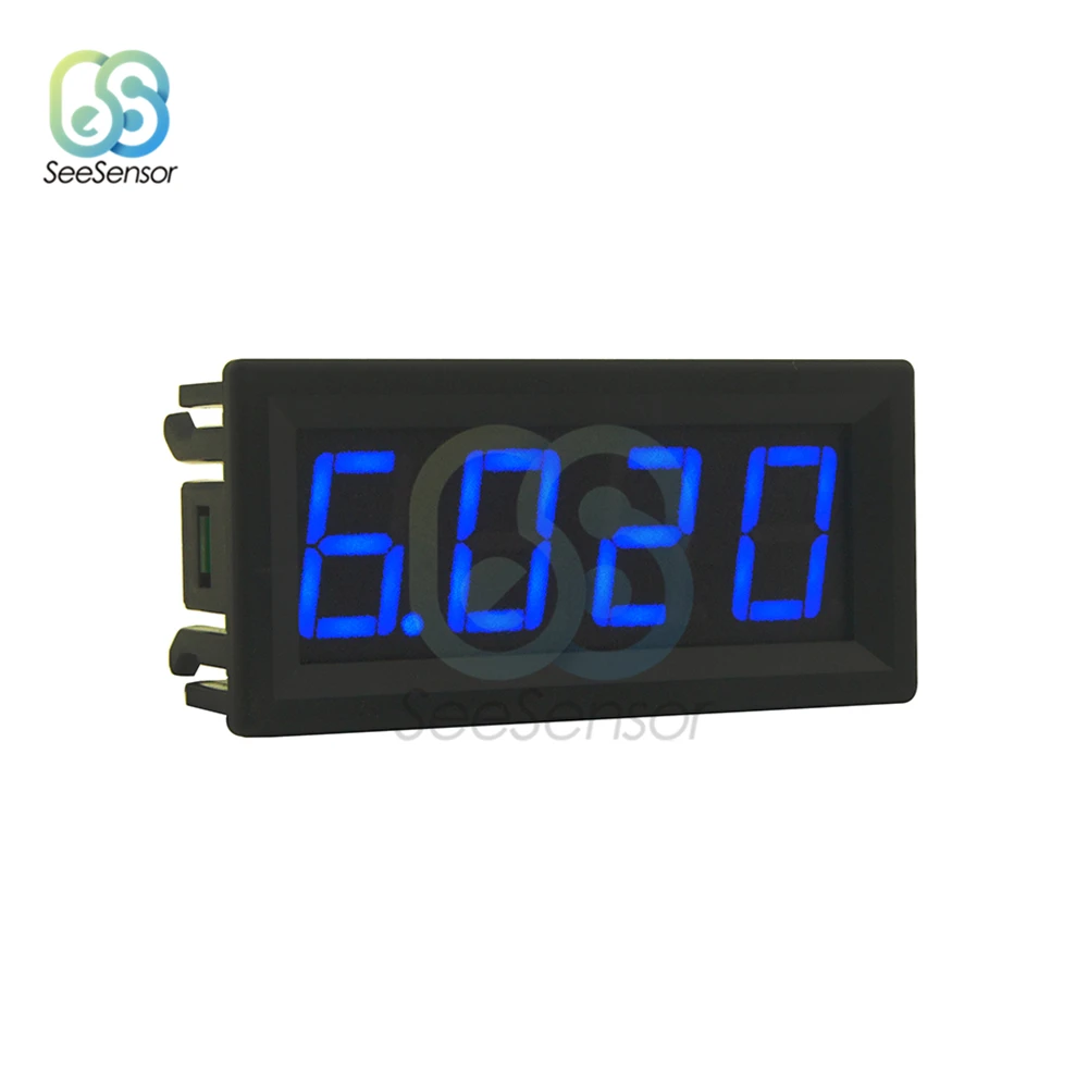 Цифровой вольтметр измеритель напряжения 0-100 в со светодиодным дисплеем 0 56 дюйма
