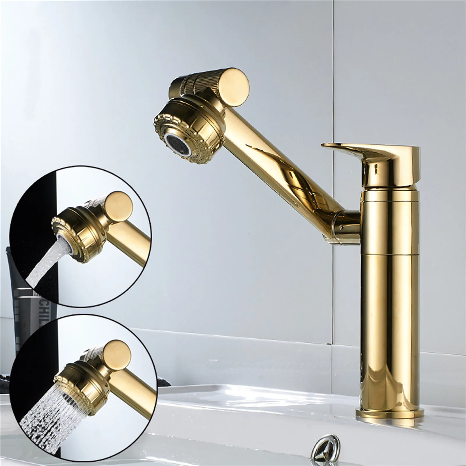 

Hot And Cold 360 Degrees Rotate Kitchen Faucet Two Function Faucet For Kitchen Bathroom Faucet Grifos Bao Monomando New Faucet