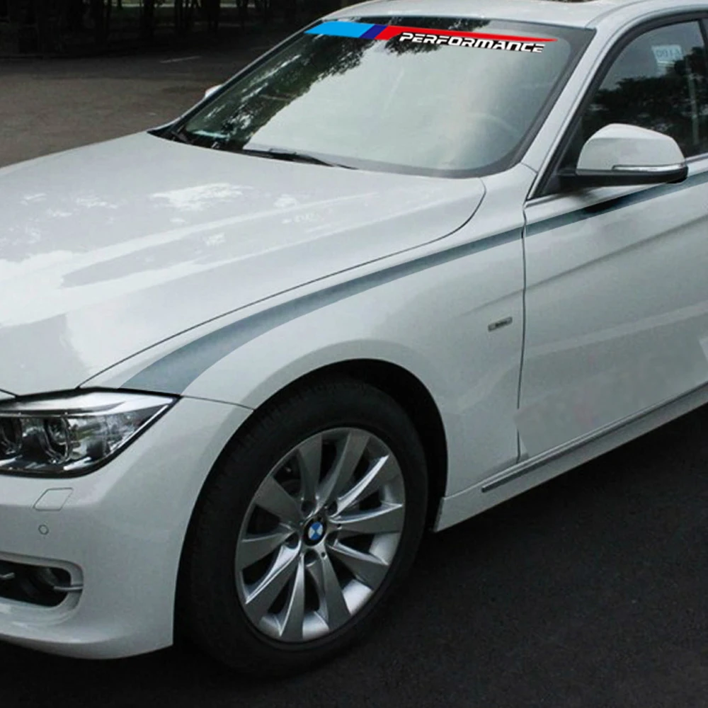 Наклейка на переднее стекло автомобиля Performance Log или задняя фотография для BMW E84 F48