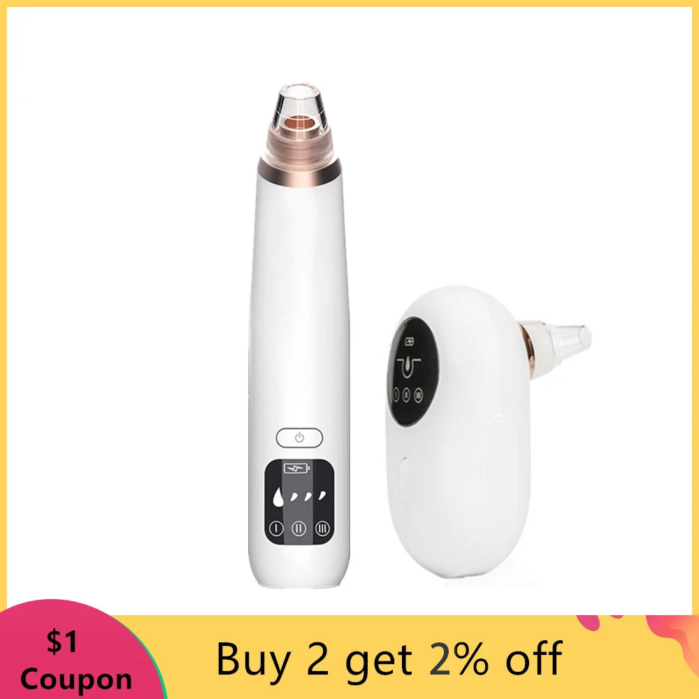 

Blackhead Remover Vacuum Pore Cleaner Suction Cleaning Face Care Black Head Cleaner Acne Extractor Diamond Microdermabrasion