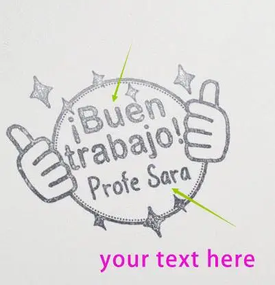 Самозаполняющаяся испанская фотография персонализированная французская