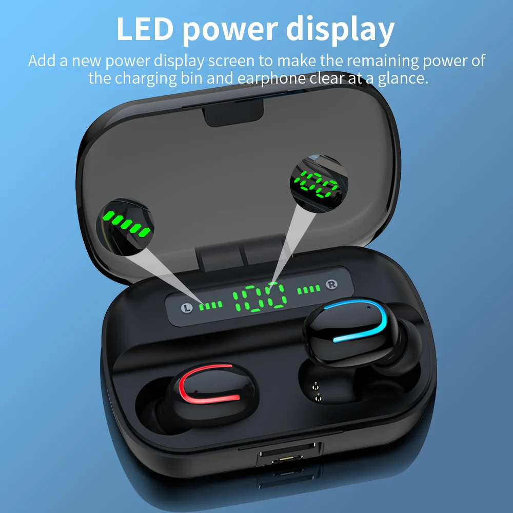 

TWS-стереонаушники Q82 с поддержкой Bluetooth и защитой от шума