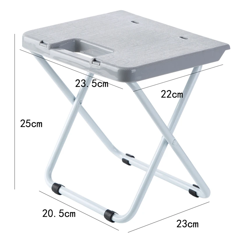 Оригинальность складной табурет портативный для взрослых пластиковый Маленький