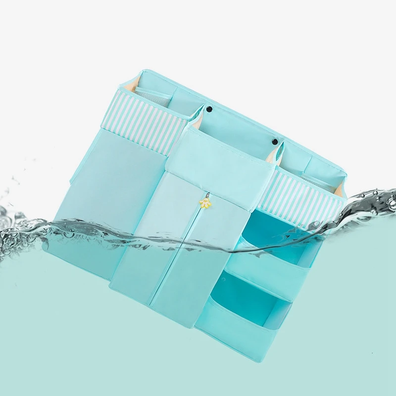 Органайзер для детской кроватки многофункциональная сумка хранения хлопковая