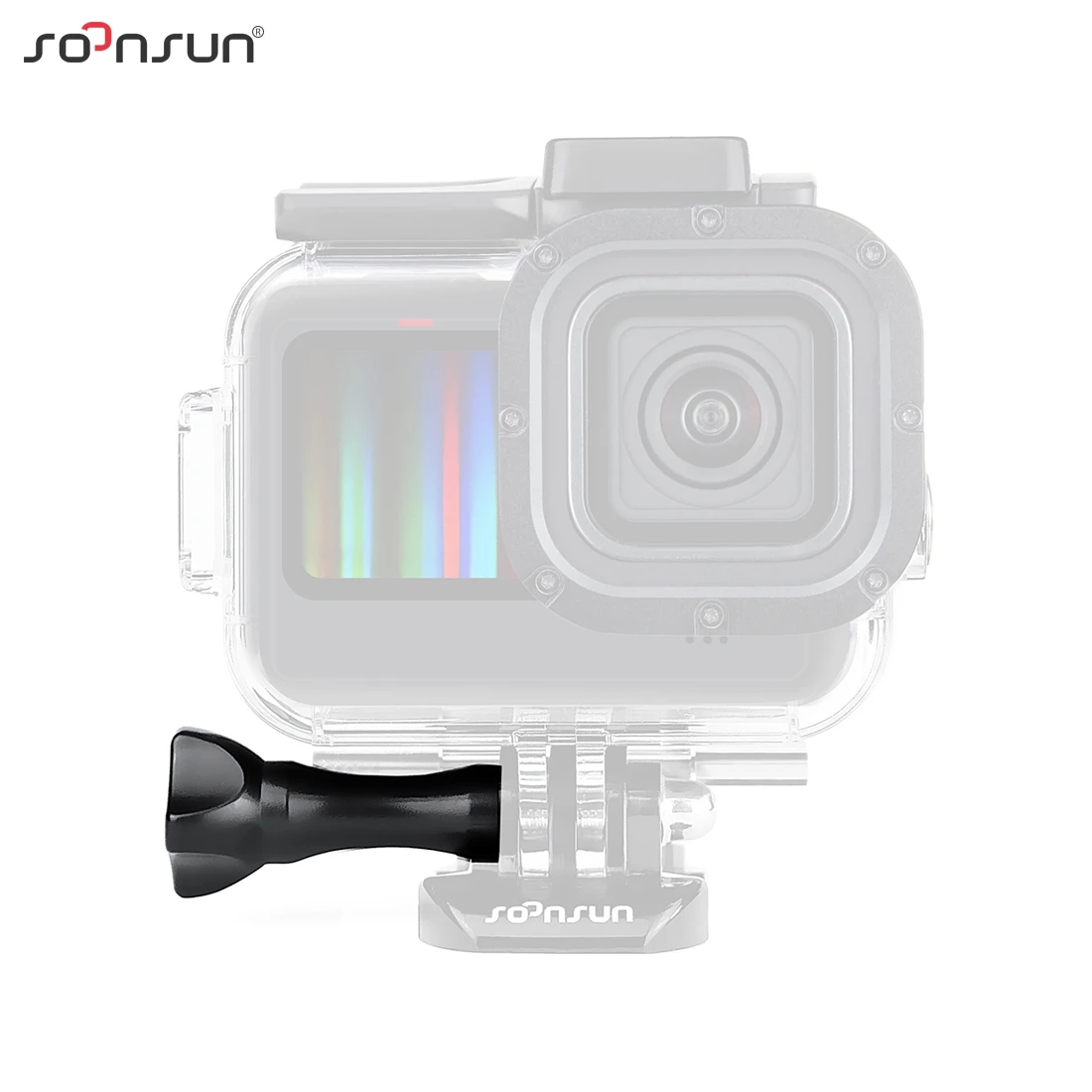 SOONSUN 10 шт. болт для большого пальца длинный короткий Винт GoPro Hero 9 8 7 6 5 4 адаптер