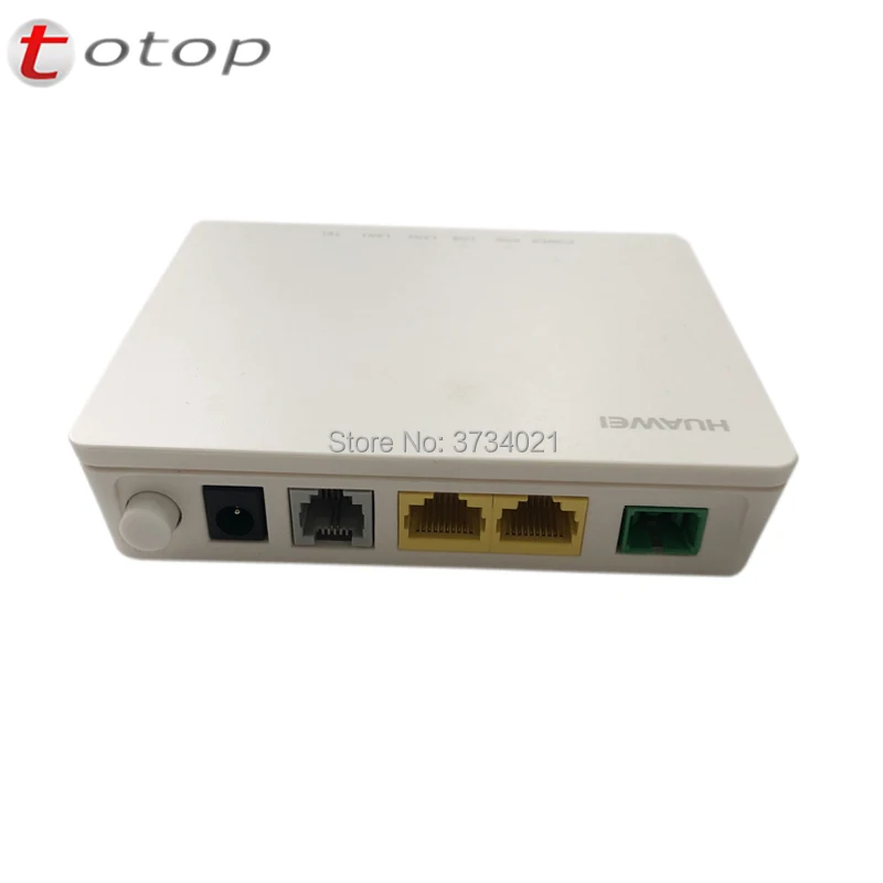8 шт. маршрутизатор Huawei EG8120L GPON ONU ONT FTTH HGU модель 1GE + 1FE 1TEL с адаптером питания без