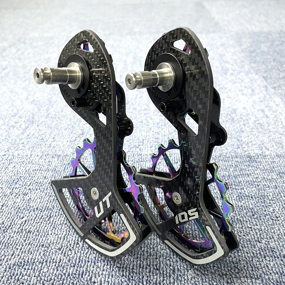 

Stable Road Bike Rear Derailleur Ceramic Bearing Bicycle Guide Wheel Pulley Wheel Set Rear Derailleurs Guide Wheel