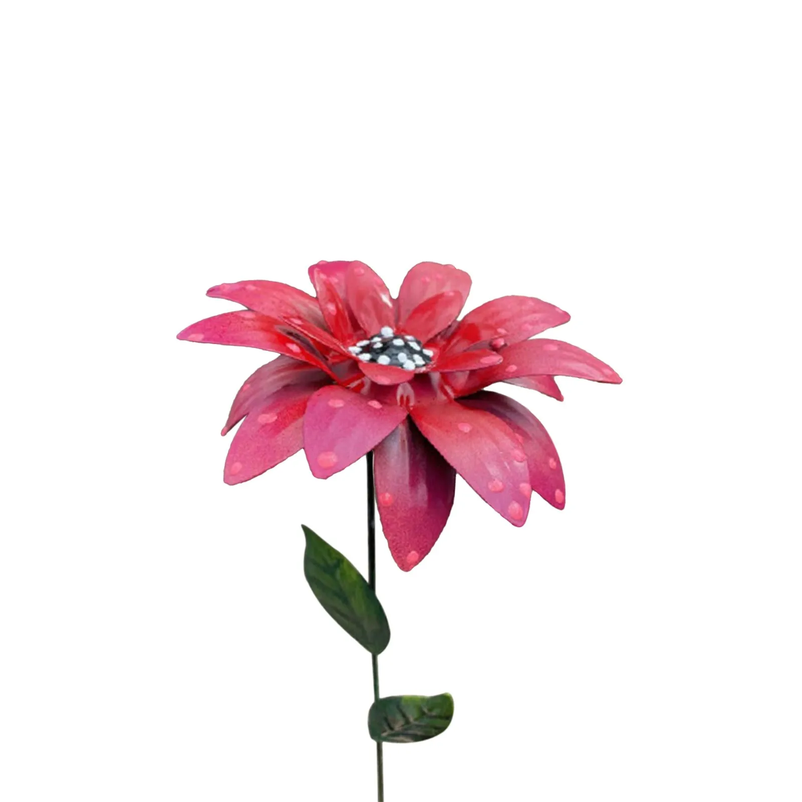 Металлическая скульптура в виде цветка настенная Художественная Скульптура