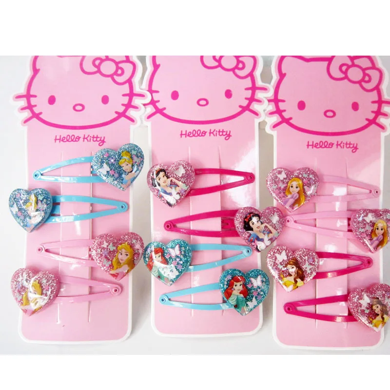 Заколка для волос детская из мультфильмов Disney резинка Холодное сердце Эльза