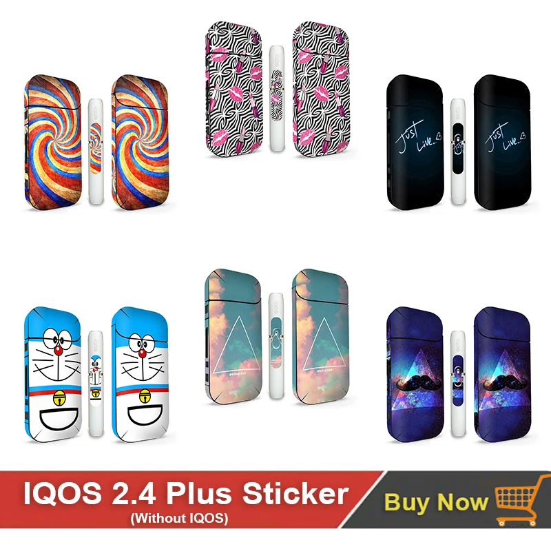 Красочная Печатная наклейка для IQOS 2 4 Plus 3M ПВХ Пыленепроницаемая Защитная