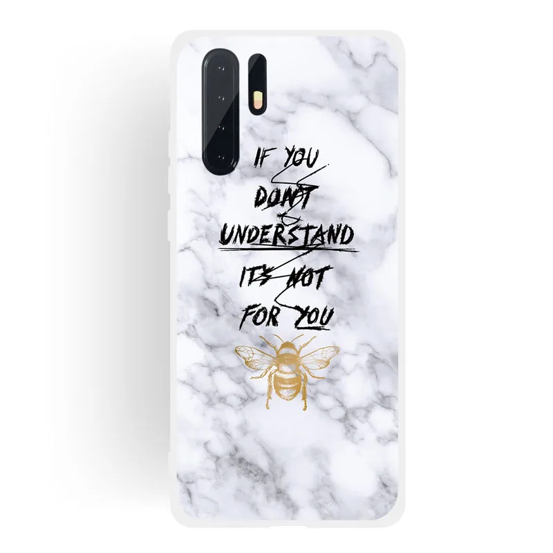 Silicone Phone Case For Huawei P8 P9 P10 P20 Lite P30 Pro Y3 Y5 2017 Y9 2018 2019 Marble Style Coque Matte Vase Back Cover | Мобильные