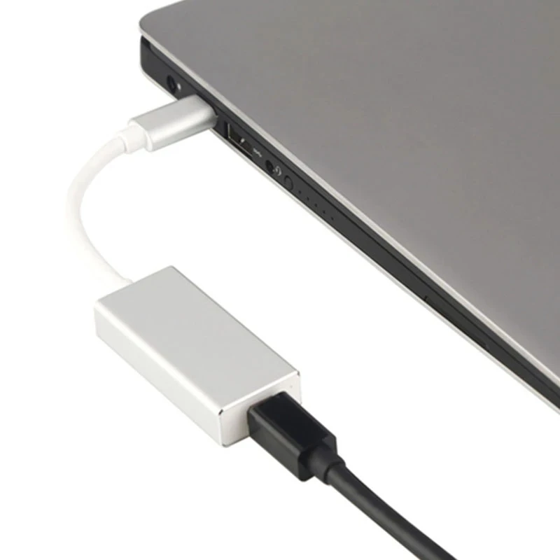 Кабель USB C преобразователь в Mini Displayport для нового Apple Macbook Pixel 4k Type-c на DisplayPort |