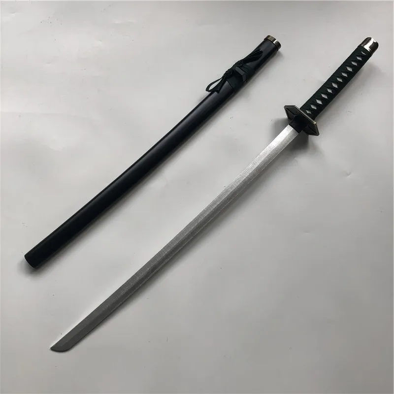 

1:1 BLEACH Aizen Sousuke Sword Kyoukasuigetsu Wooden Sword Zanpakutou Weapon Props for Cosplay Sword Ninja Knife 100cm