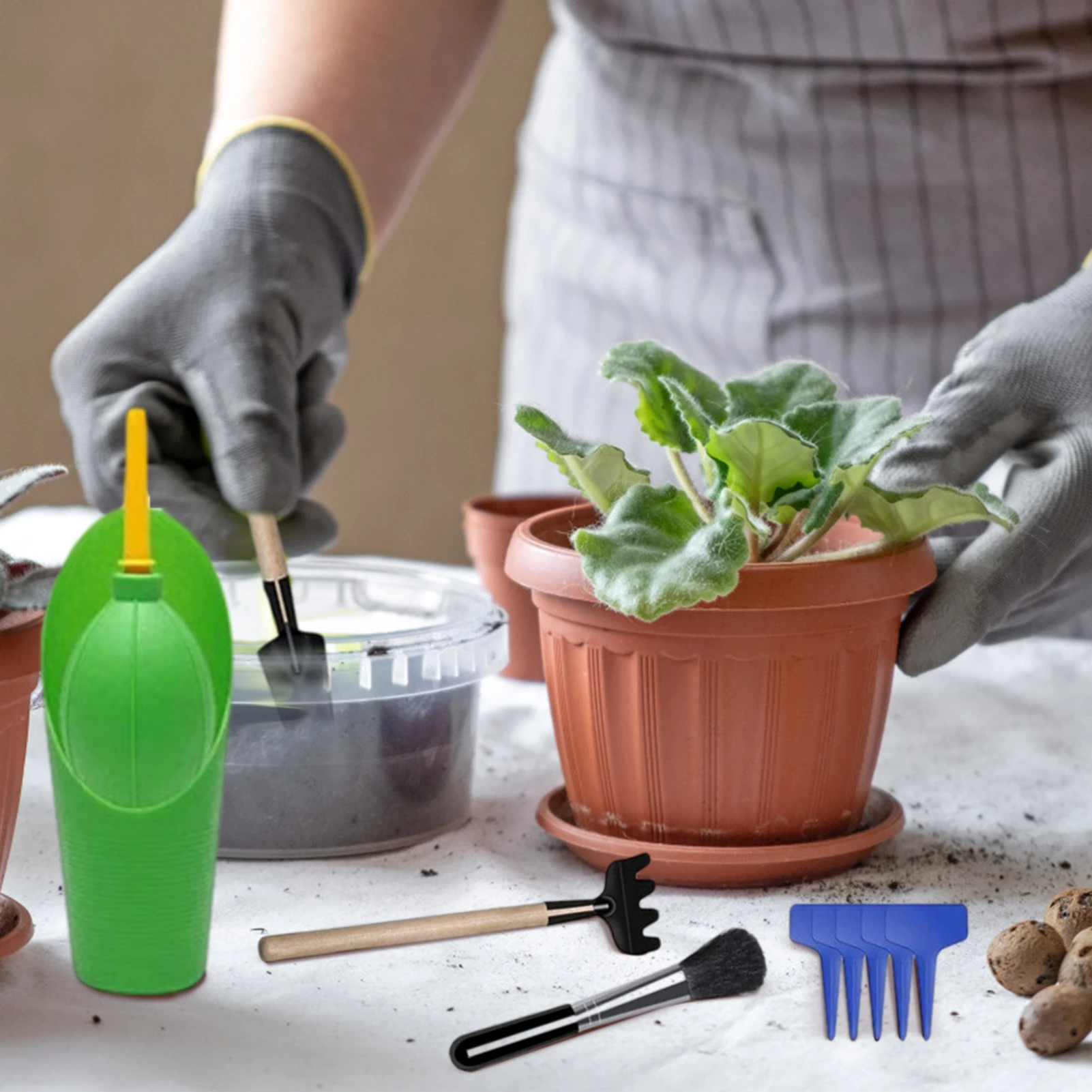 

41PCS Mini Garden Tools Bonsai Set Succulent Garden Planting Hand Tools For Small Flower Garden Tools