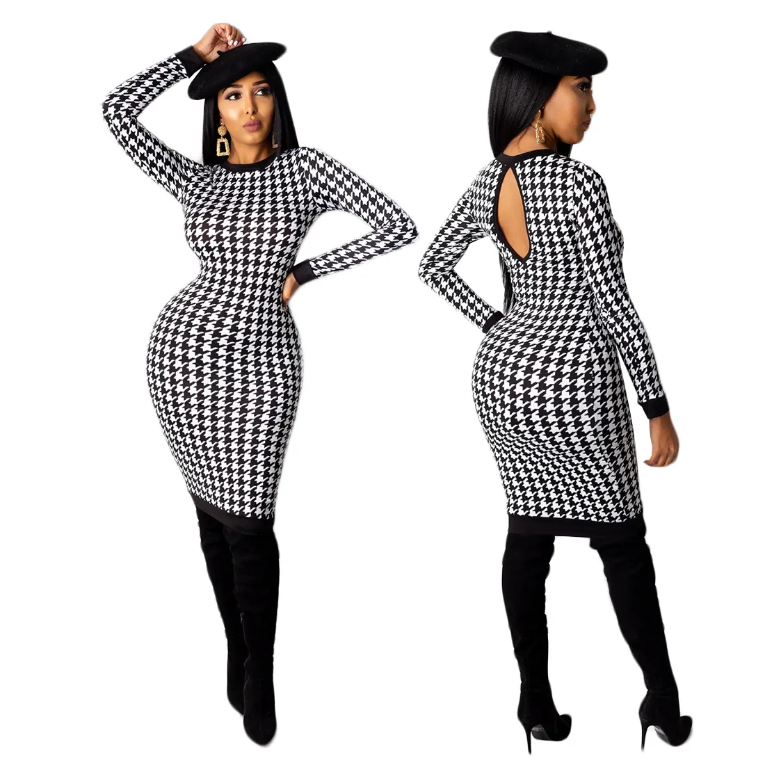

Coolhappy 2021 Fashion Springtime Europe And The United States Women's Kilt Kilt One-Piece High Street Popular