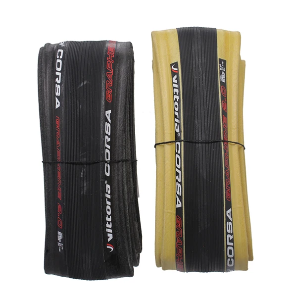 Vittoria Corsa G + конкуренция Grafeno 2 0 700x25 черно-коричневый 320 TPI пневматические шины для