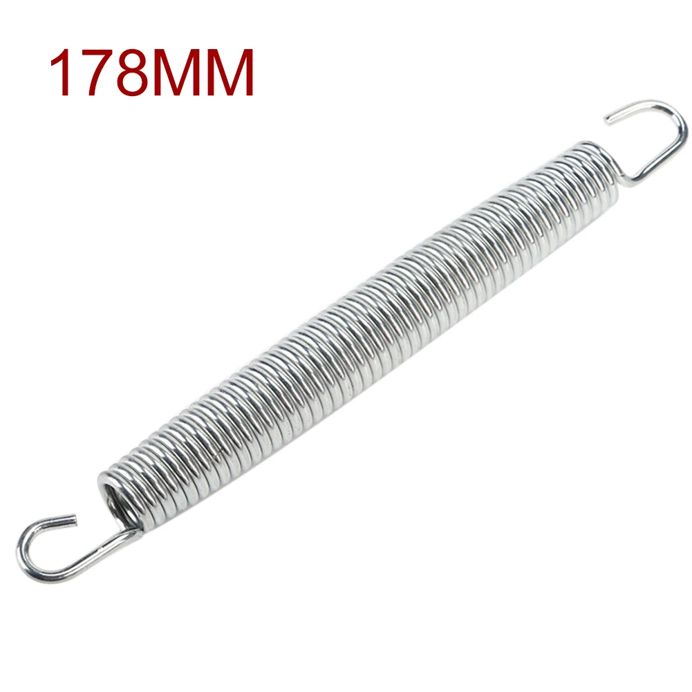 

10 Pcs Trampoline Spring Crack Resistant Outdoor Pull Heavy Duty Double Hook Sports Anti Rust Stretchable Replacement Bounce