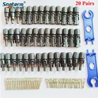 1020 пар штекерныхгнездовых соединителей солнечных панелей, водонепроницаемые уплотнительные кольцевые соединители Y T, параллельные соединители для солнечных систем