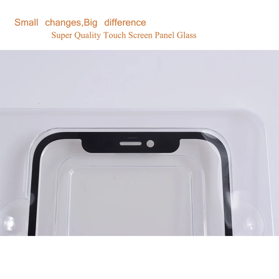 Panel digitalizador de pantalla t&aacute;ctil para Iphone 12 Pro, cristal LCD con pegamento hueco, OCA, 10 unids/lote-4